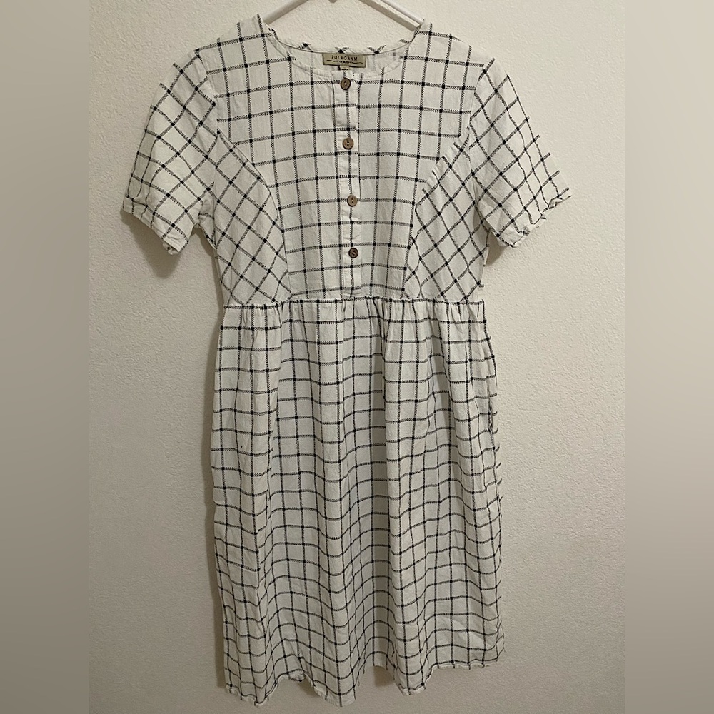 Button Down Dress with Pockets